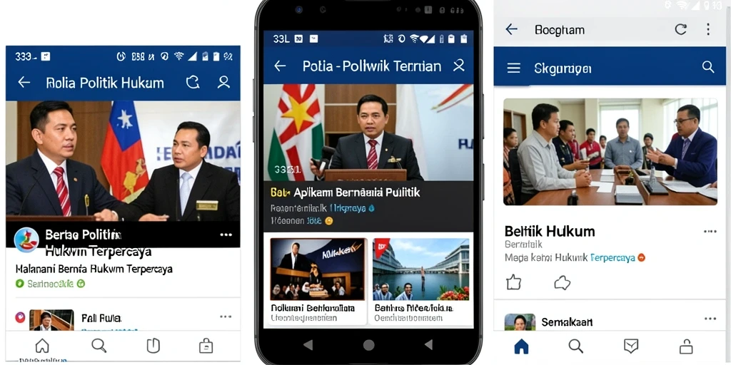 Antarmuka sederhana dan informatif dari aplikasi 33L.