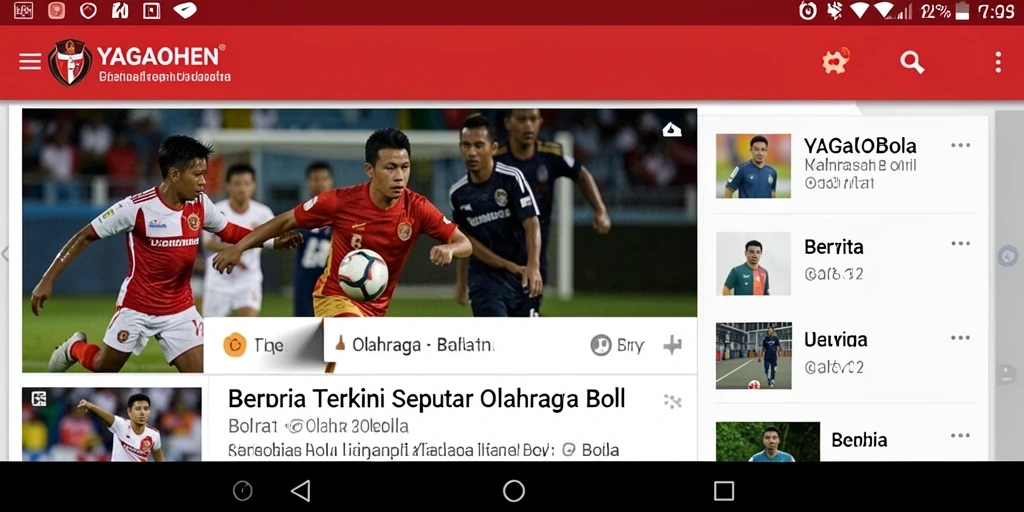 Tampilan antarmuka aplikasi YAGAOHEN yang menarik dan informatif.