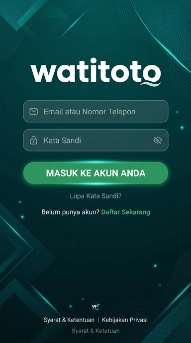Panduan Masuk Akun watitoto untuk Pengguna Android
